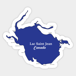 Lac Saint Jean Sticker